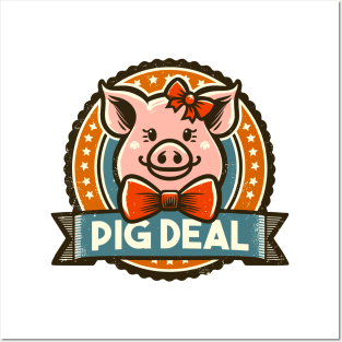 Pig Deal: Playful Porker Posters and Art